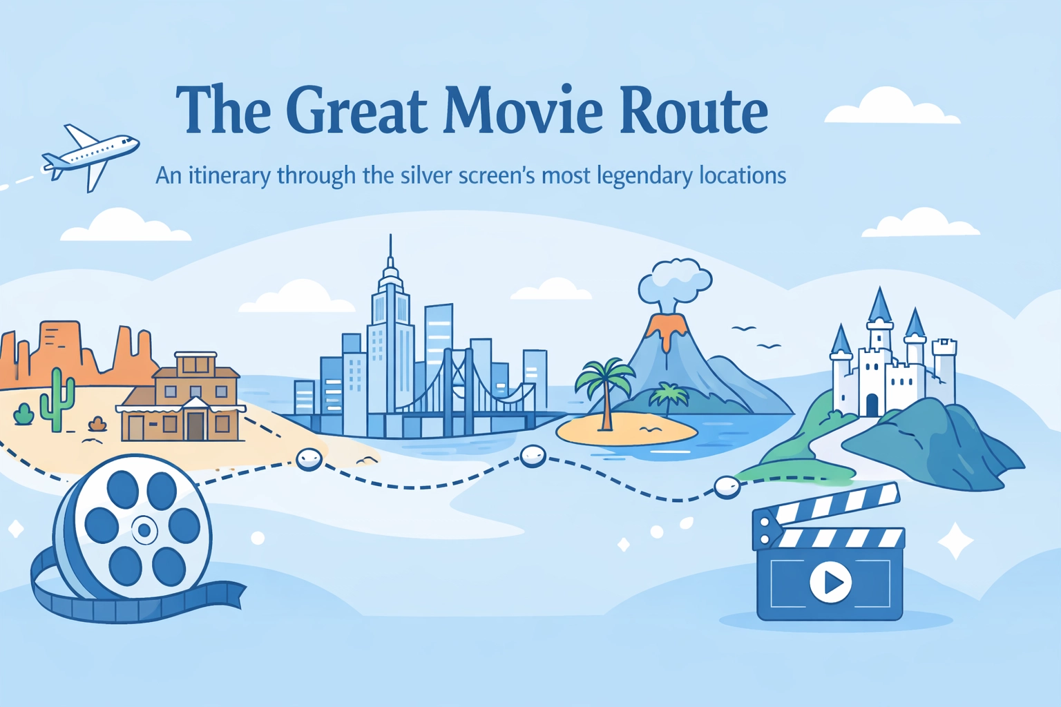 The Great Movie Route: An itinerary through the silver screen's most legendary locations