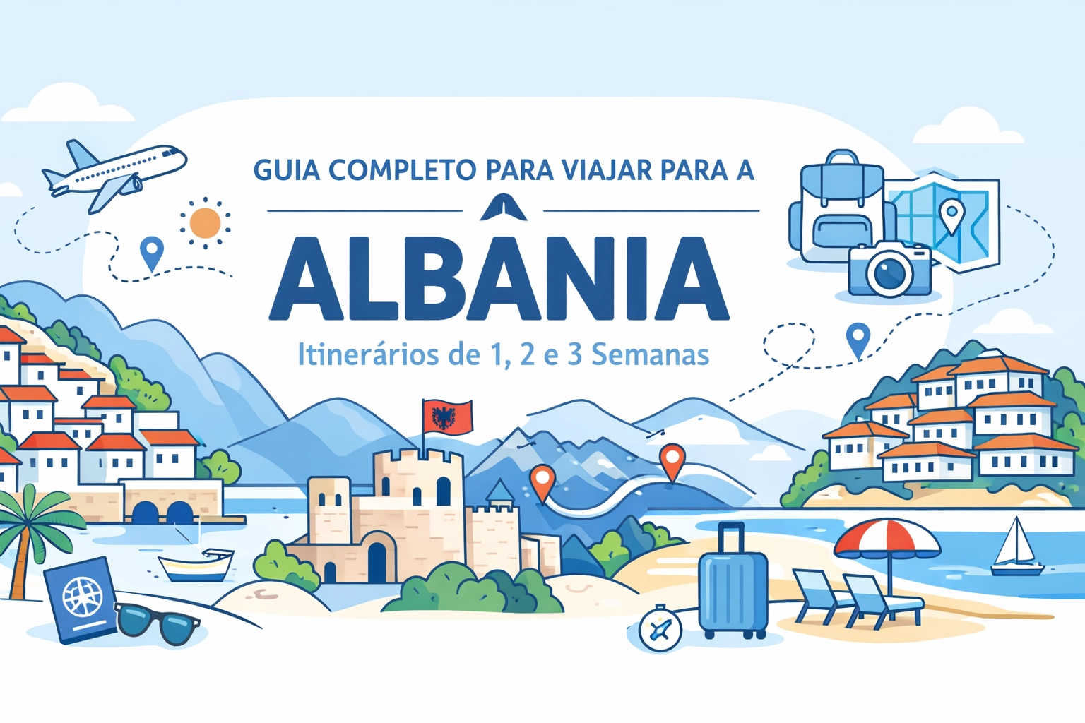 Guia Completo para Viajar para a Albânia: Itinerários de 1, 2 e 3 Semanas, guia de viagem sobre Albânia