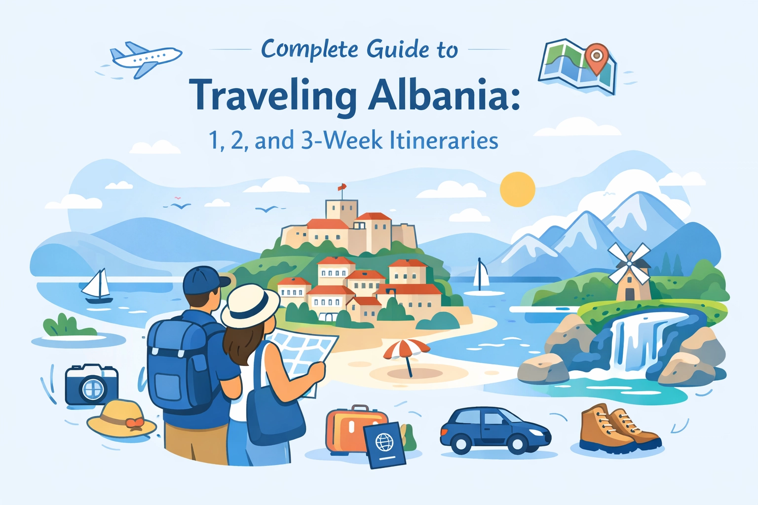 Complete Guide to Traveling Albania: 1, 2, and 3-Week Itineraries, travel guide to Albania