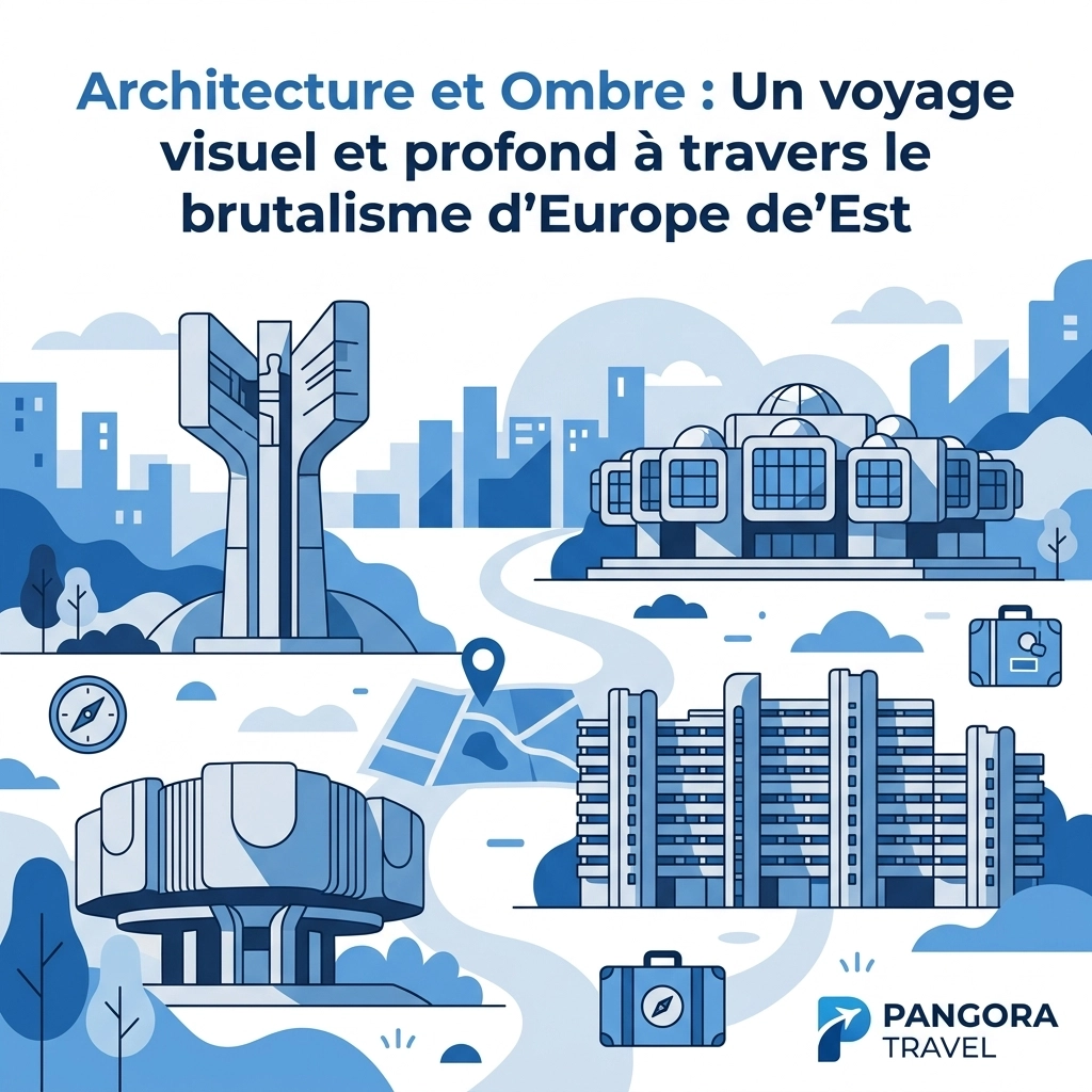 Architecture et Ombre : Un voyage visuel et profond à travers le brutalisme d'Europe de l'Est