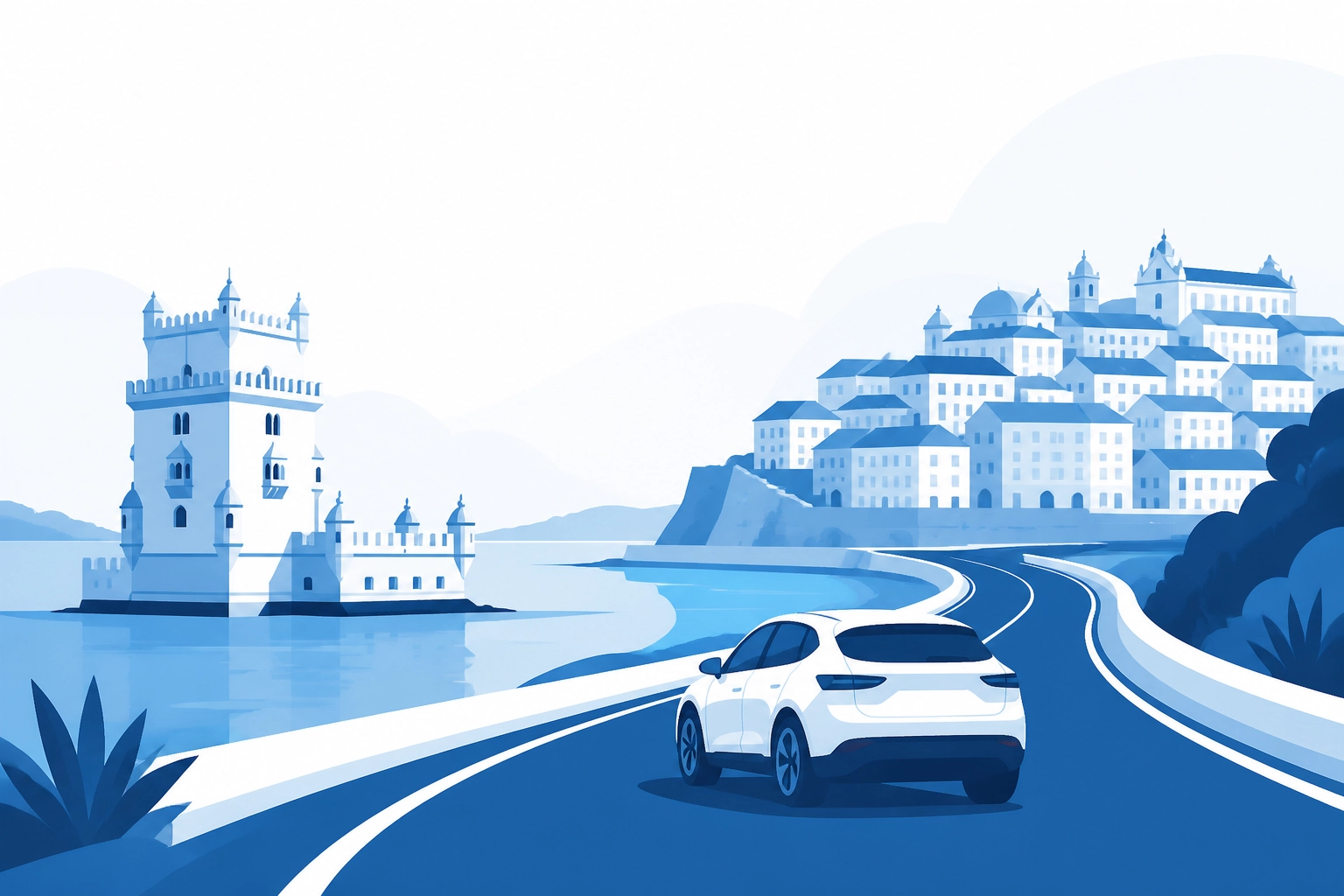 Ruta por Portugal: De Lisboa a Oporto con tu copiloto inteligente, guía de viaje sobre Portugal