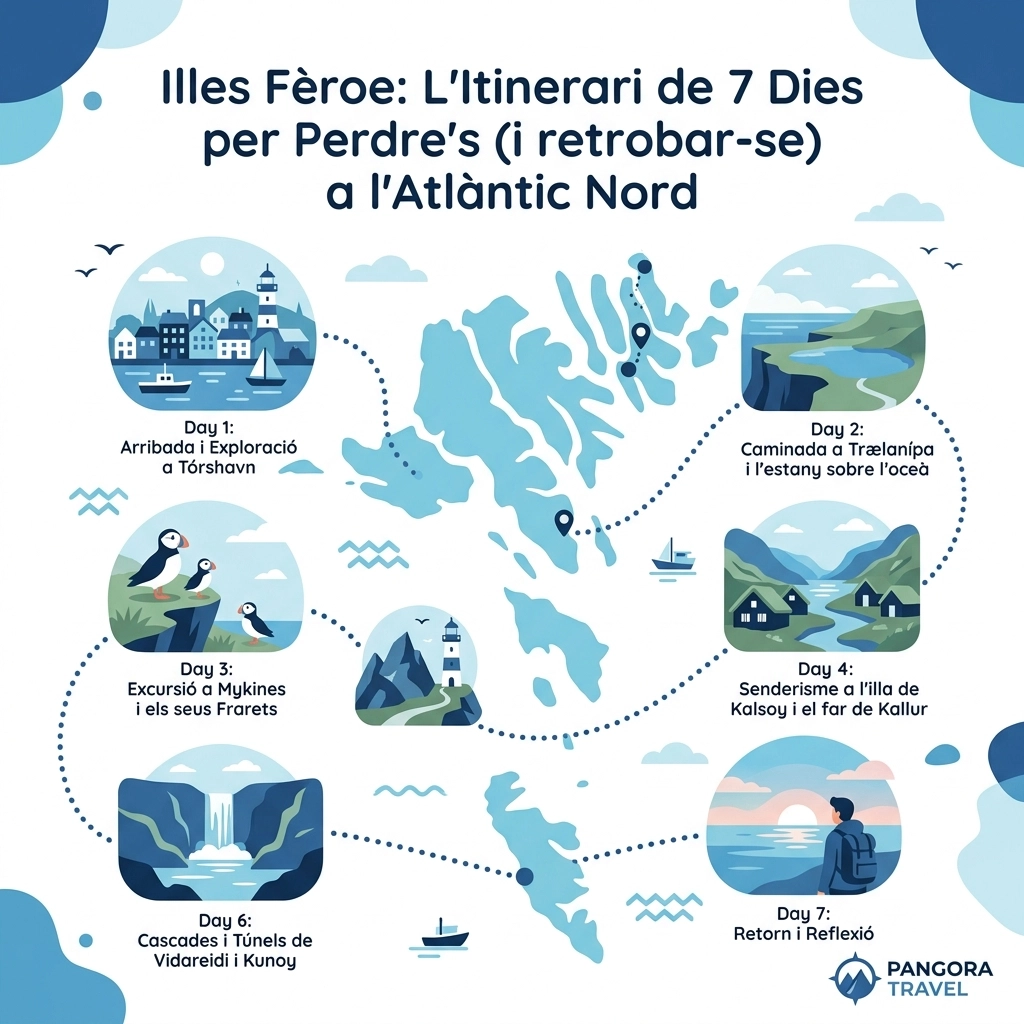 Illes Fèroe: L'Itinerari de 7 Dies per Perdre's (i retrobar-se) a l'Atlàntic Nord, guia de viatge sobre Dinamarca