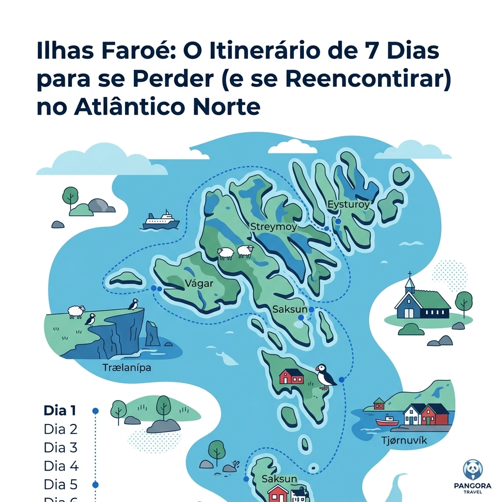 Ilhas Faroé: O Itinerário de 7 Dias para se Perder (e se Reencontrar) no Atlântico Norte, guia de viagem sobre Dinamarca