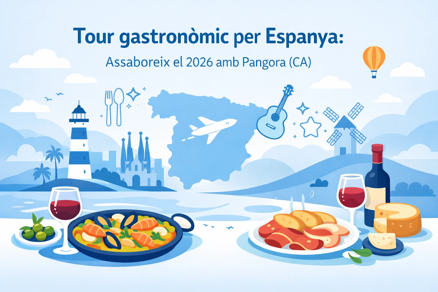 Tour gastronòmic per Espanya: Assaboreix el 2026 amb Pangora, guia de viatge sobre Espanya