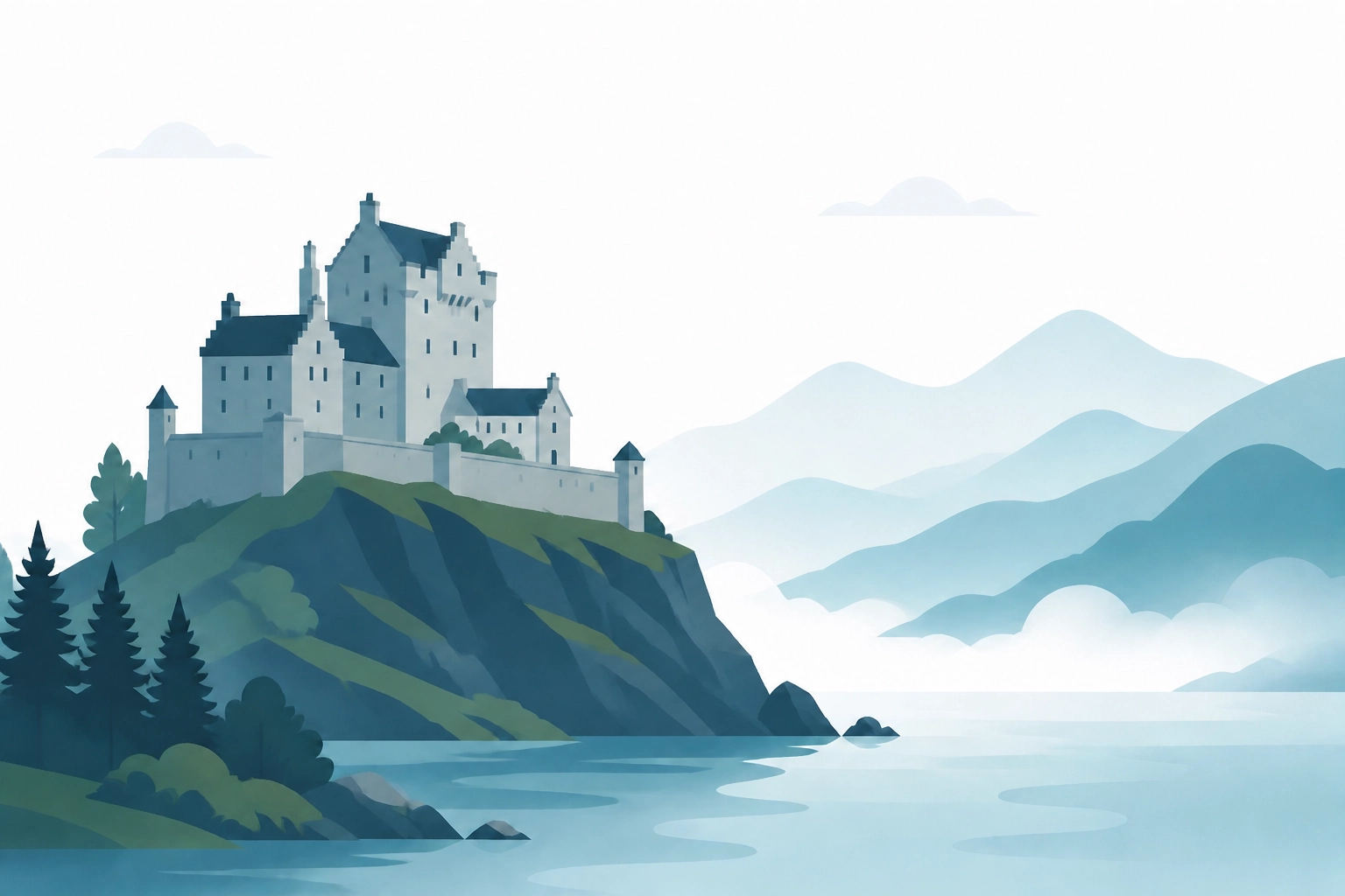 Escocia: La ruta de los castillos y las leyendas de las Highlands con tu planificador de viajes IA, guía de viaje sobre Escocia