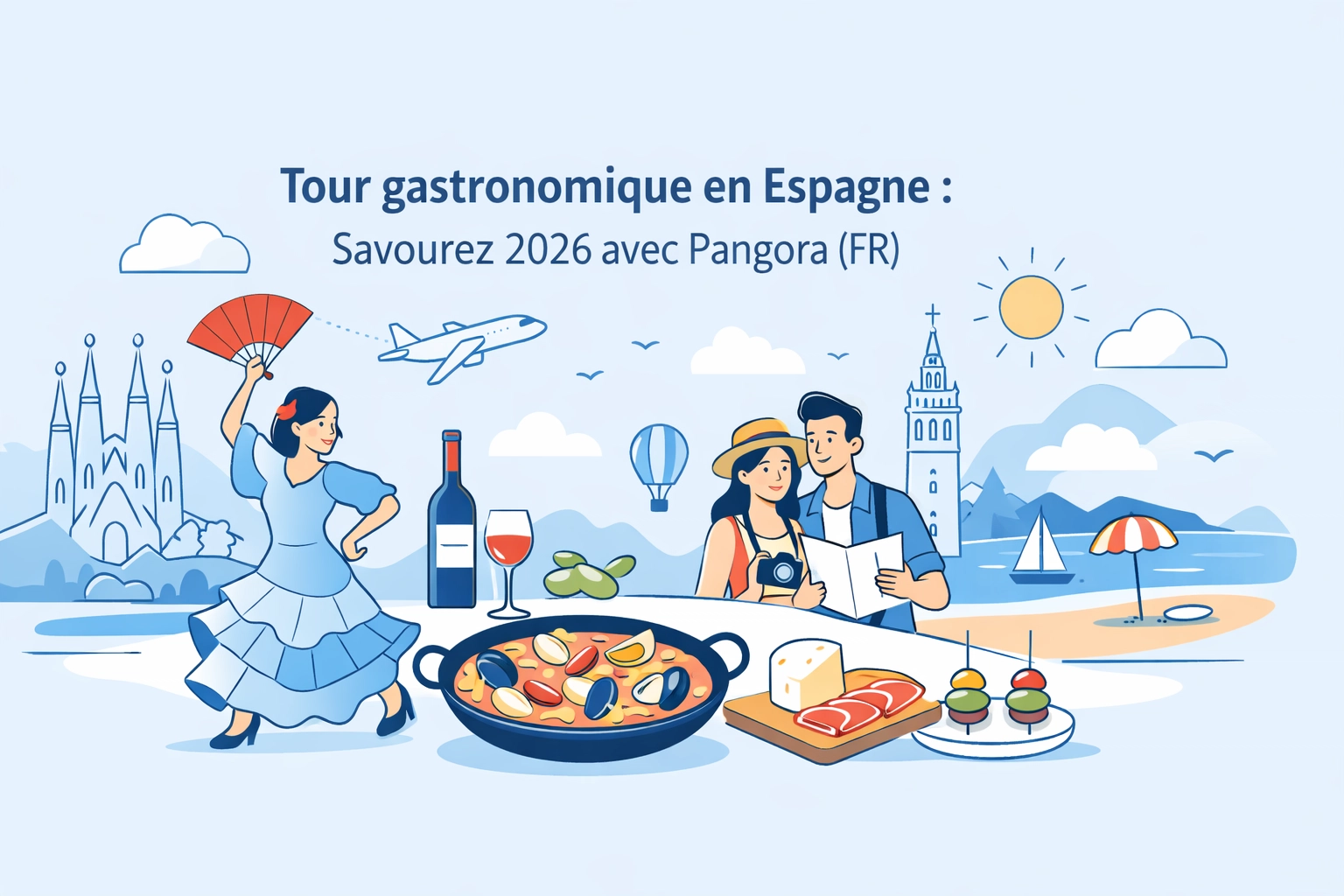 Tour gastronomique en Espagne : Savourez 2026 avec Pangora, guide de voyage : Espagne