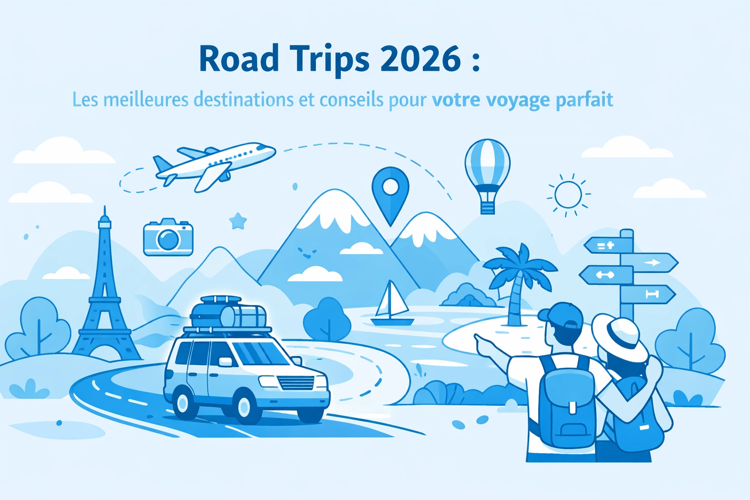 Road Trips 2026 : Les meilleures destinations et conseils pour votre voyage parfait